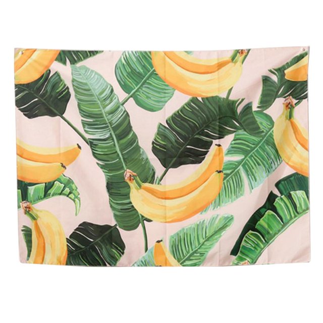 Tapiz Colgante Pared Tapicería Floral Gitano Colgante Decoración de Pared Cortina Picnic Blanket Plátano Zulema Tapiz colgante