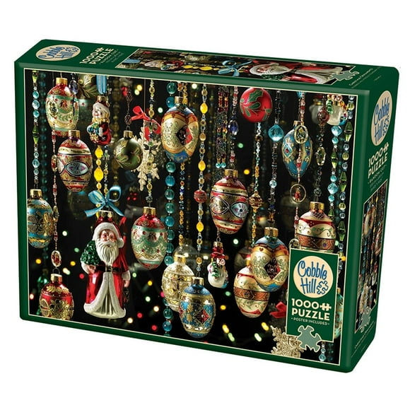 Cobble Hill - Casse-Tête 1000 Pcs (Ornements de Noël)
