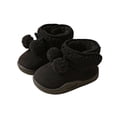 thumbnail image 2 of Fozruso Winter Warm Snow Boots For Girls Cold Weather Outdoor Thermal Insulated Soft Sole Non Toddler Shoes, Lined Boots Sizes 7 Toddler(18-24 Months), 2 of 5