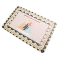 thumbnail image 1 of Estera de café decoraciones de Navidad estera de secado con respaldo impermeable 24 "x 16", 1 of 11
