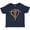 Navy, variant on Leukemia Awareness with Orange Ribbon Heart Boys or Girls Baby T-Shirt