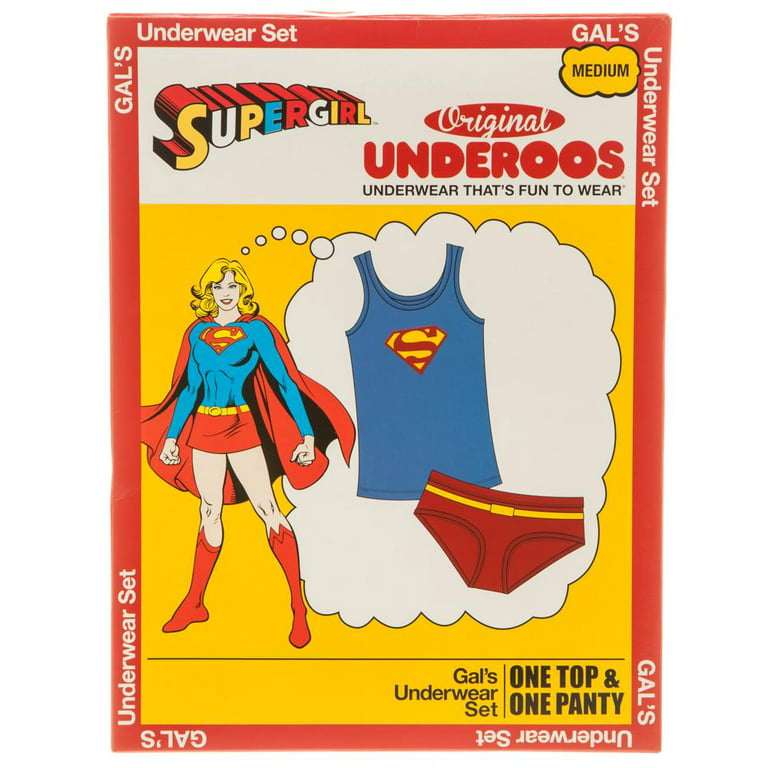 Underoos, Intimates & Sleepwear, Batgirl Original Underoos Underwear Set  Top Panties Juniors Large Black Hero