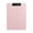 Pink, variant on Dongrere Small Plastic Clipboard Portable Clip Board for Office Classroom Home Use, 6x8.8 Inch, Black