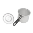 thumbnail image 4 of Regalo de acero inoxidable para olla para la olla de acero Multifuncional con mango de mango plegable para actividades al aire libre Campfogle, 4 of 8