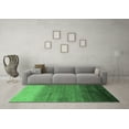 thumbnail image 3 of Ahgly Company Indoor Rectangle Abstract Emerald Green Modern Area Rugs, 7' x 10', 3 of 4