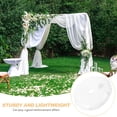 thumbnail image 3 of OULII Outdoor Umbrella Base Weight Plastic White Water Filling 1Pack for Garden, 3 of 8