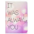 thumbnail image 3 of Allytech Flip Case for All-new Fire HD 8 10th Gen 2020/ Fire HD 8 Plus 2020, Slim Fit PU Leather Kickstand Shockproof Protective Auto Sleep Wake Cards Slots Magnetic Closure Folio Cover, Always You, 3 of 13
