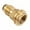 Yellow, variant on POL to QCC1 Propane Adapter, Heavy Duty Brass Propane Tank Adapter Converts POL LP Tank Service Valve to QCC1 / Type1 Hose or Regulator - Old to New, 2.04x1.29"