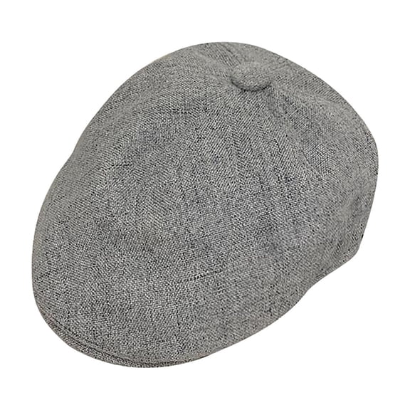MEICHEN Men's Summer Casual Newsboy Hat Solid Color Comfortable Artist Cap Fall Fashion Beret Hat