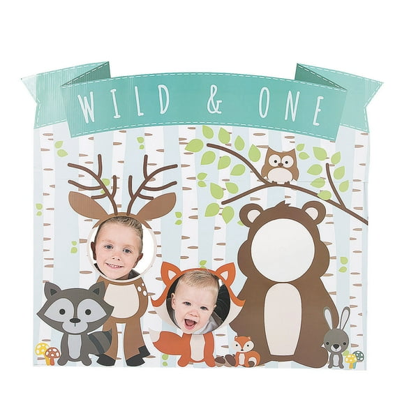 Woodland Party 1St Birthday Standup - Party Decor - 1 Piece
