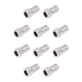 thumbnail image 1 of Eigraketly Adaptador de válvula de 5 piezas Conveniente para llevar una variedad de colores Material premium Presta Cap Tube Pump Tool Presta a Schrader Plata 10piezas Eigraketly CBP193319, 1 of 6