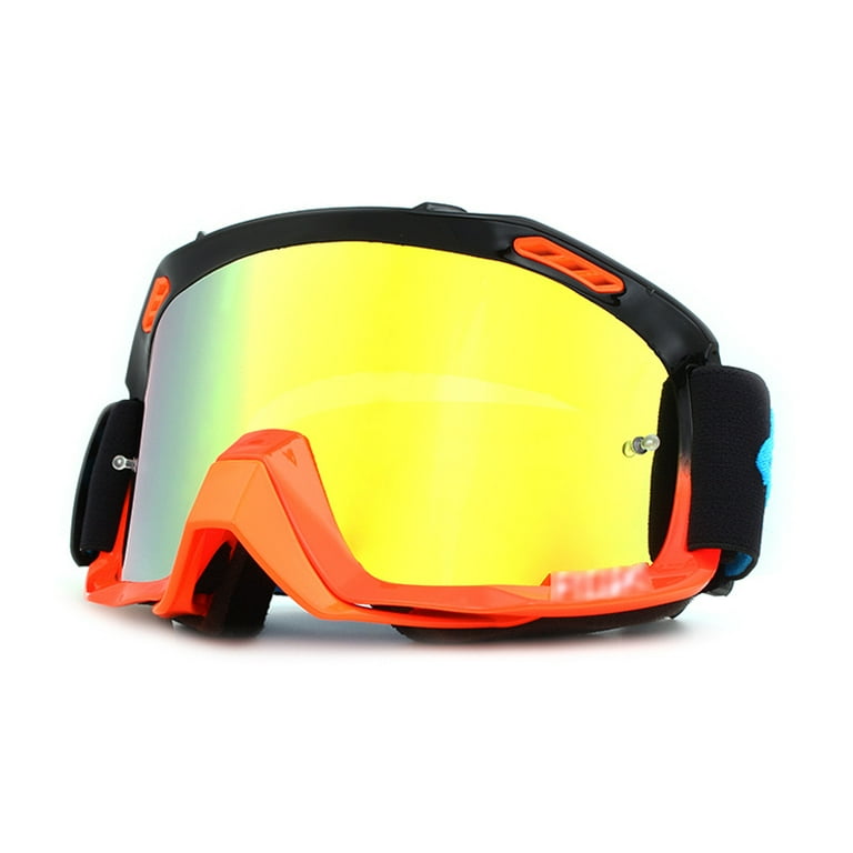 FOX Cycling Goggles Outdoor Off road Mountain Bike Racing Motorcycle Windproof Sand proof Helmet Cycling Goggles Walmart