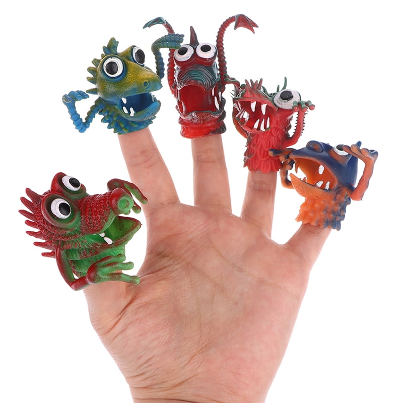 Monster Finger Puppets Kids Funny Monster Toys Party Favors Puppets Toys