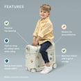 thumbnail image 2 of Maleta de viaje Stokke JetKids Bedbox azul ártico para niños de 2 a 7 años, 2 of 6