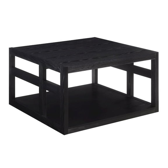 Convenience Concepts Monterey Square Coffee Table with Shelf