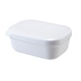 thumbnail image 1 of Jabonera de viaje, jabonera transparente portátil, caja de jabón para baño/ducha de gimnasio/camping al aire libre (cuadrado blanco) JAMW Sencillez, 1 of 5
