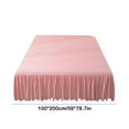 thumbnail image 3 of Luoshdecor Wrap Around Ruffled Bed Skirt,Super Soft, Ruffle Style Bed Skirt for Bedroom Travel Hotel 59'' x 78.7'', 3 of 6