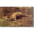 thumbnail image 1 of Ceramic Tile Mural-Albert Bierstadt Animals Painting 9. 60" w x 36" h using (15) 12 x 12 ceramic tiles, 1 of 3