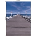 thumbnail image 3 of ABPHOTO Polyester 5x7ft Harbour Hiking Backdrop Photograghy Background Studio Props, 3 of 4
