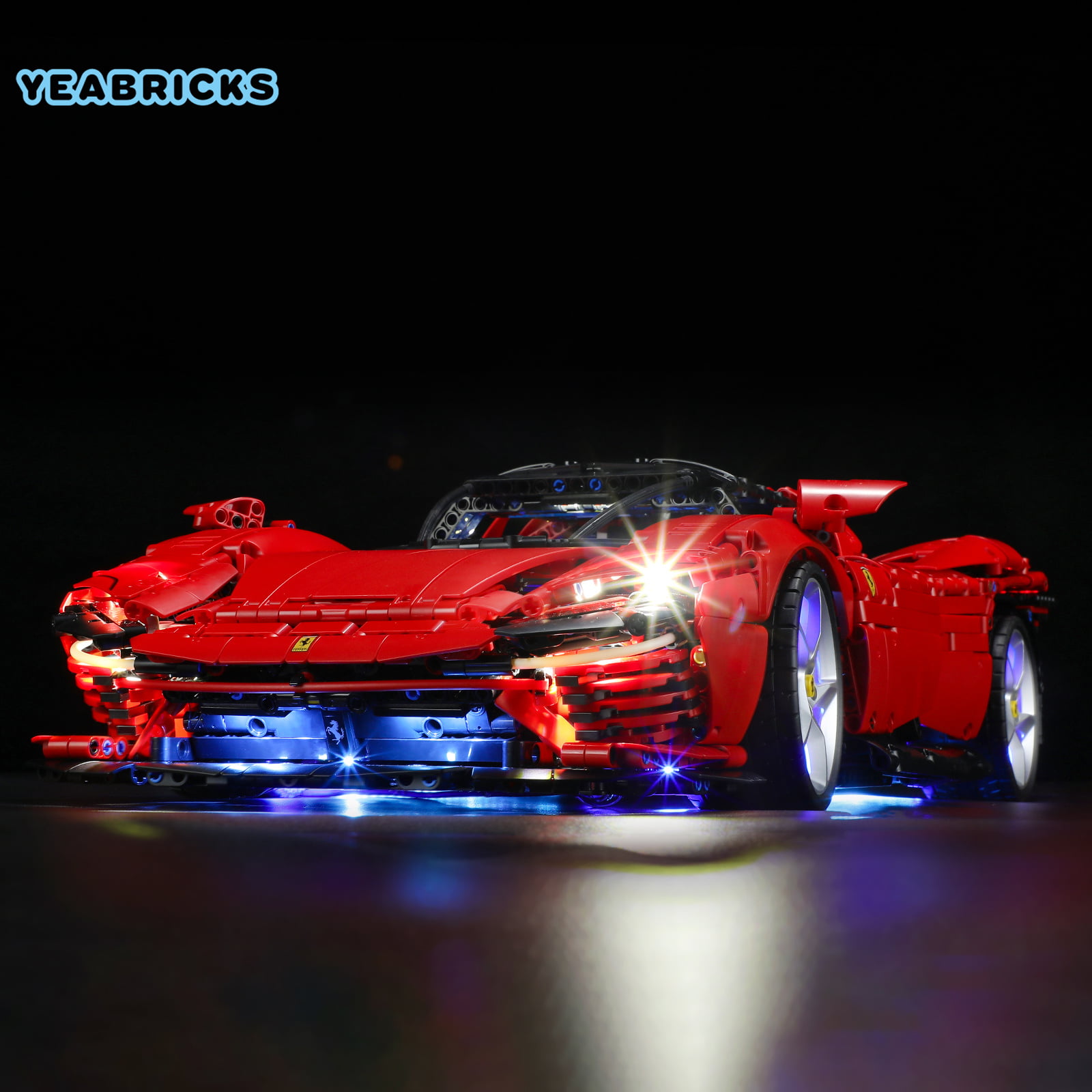 Buy YEABRICKS Led Light Kit for Legos 42143 Technic Ferrari Daytona SP3 Building Blocks Model