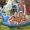 thumbnail image 2 of New Style Outdoor Inflatable Elephant Fountain Pool Children Shower Play Spray Fountain, 2 of 6