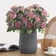 thumbnail image 1 of Flor de imitación para decoración del hogar, boda, flores artificiales de pared., 1 of 4