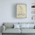 thumbnail image 2 of Trademark Fine Art Ethan Harper Yacht Blueprint III Canvas Wall Art - 24x32, 2 of 5