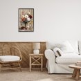 thumbnail image 3 of Stupell Industries Farmhouse Vintage Arrangement with Stripes Black Framed Giclee Art, 12 x 18, by Petals Prints Design, 3 of 8