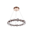 thumbnail image 3 of 59415-SB-LED Craftmade Lighting Jackie - 15 LED Chandelier-4.13 Inch Tall and 30.38 Inch Wide-Satin Brass Finish, 3 of 9