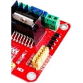 thumbnail image 3 of Treedix 2 pcs L298N Motor Drive Board Dual H-Bridge Motor Drive Module Compatible with Arduino Board DC Stepper Motor Robot Smart Car, 3 of 5