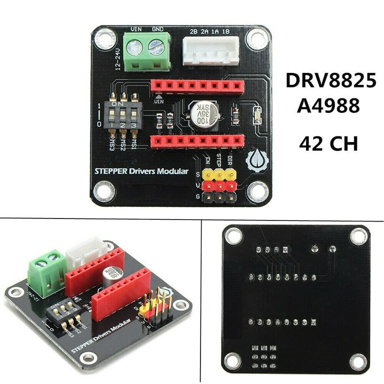 42 CH Stepper Motor Driver Expansion Board DRV8825/A4988 For R3 3D