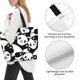 thumbnail image 3 of Easygdp Seamless Pattern Cute Panda Bolsas Tote para Mujer, Bolsos de Hombro para Viaje, Bolsos de Mano de Gran Capacidad para Compras y Trabajo, 3 of 8