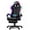 Black-with LED Lights, variant on SOONTRANS Gaming Chair with LED Lights, RGB Gamer Chair with Footrest and Massage, Ergonomic High Back Game Chair for Adults, Reclining Headrest Video Computer Chair, Black
