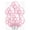 Pearl Pink/White, variant on PMU Polka Dot Balloons 11in Premium Baby Blue with All-Over print white Dots Pkg/12