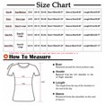 thumbnail image 3 of Blusa de manga corta con cuello redondo para mujer a la moda, camisetas sueltas con estampado Fridja  hjk4886, 3 of 5
