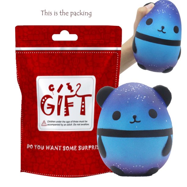 Mchoice Push Pop Pop Bubble Sensory Fidget Toy Jumbo Galaxy Panda Scented Squishy Charm Slow Rising Stress Reliever Toy Extrusion Bubble Fidget Sensory Toy Gift Walmart Com Walmart Com