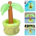 thumbnail image 4 of Cubo de hielo inflable de PVC con forma de coco, cubo de hielo portátil para exteriores, 4 of 5