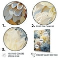 thumbnail image 3 of Designart "Blooming Mums Amidst Beige And Blue" Mums Wall Art Living Room, 3 of 7