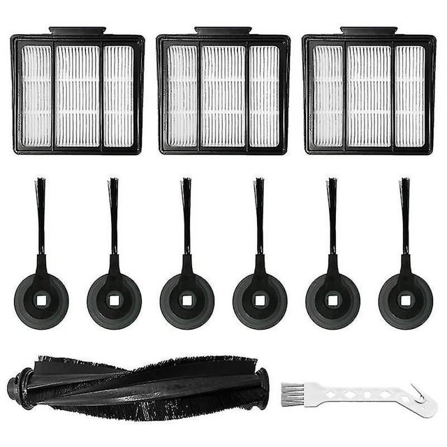 Cepillo principal de repuesto, cepillos laterales, filtros Hepa compatibles con Robot aspirador S87 R85 Rv850 Hy