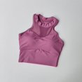 thumbnail image 1 of Mujeres de malla transpirable a prueba de golpes acolchado gimnasio correr encaje perfecto Yoga chaleco gimnasio sujetador Tops Sexy sujetadores deportivos para mujer gimnasio Top, 1 of 5