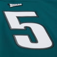 thumbnail image 4 of Men's Mitchell & Ness Donovan McNabb Midnight Green Philadelphia Eagles 1999 Legacy Replica Jersey, 4 of 7