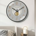 thumbnail image 3 of DESIGNICE Wall Clock,Artistic Geometric Design Kitchen Clock,Multi-Room Versatility Large Wall Clock,Style4, 3 of 4