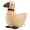 Brown, variant on M Buder Cute Duck Cotton Pillow Stuffed Animal Room Decorated Doll Hug Soft Toy for Kids Brown 10 inches
