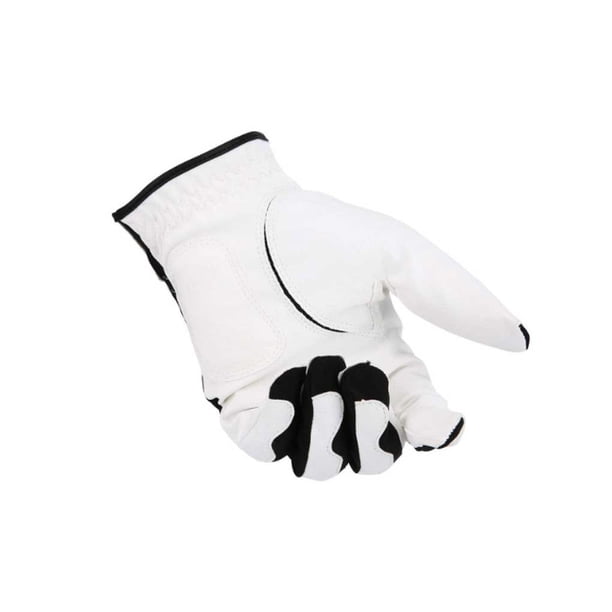 sweethay Guante de Golf de cuero PU, portátil, reutilizable, lavable, mano izquierda, profesional, transpirable, antideslizante, tipo adhesivo, guantes y mitones METRO sweethay AP014228-02