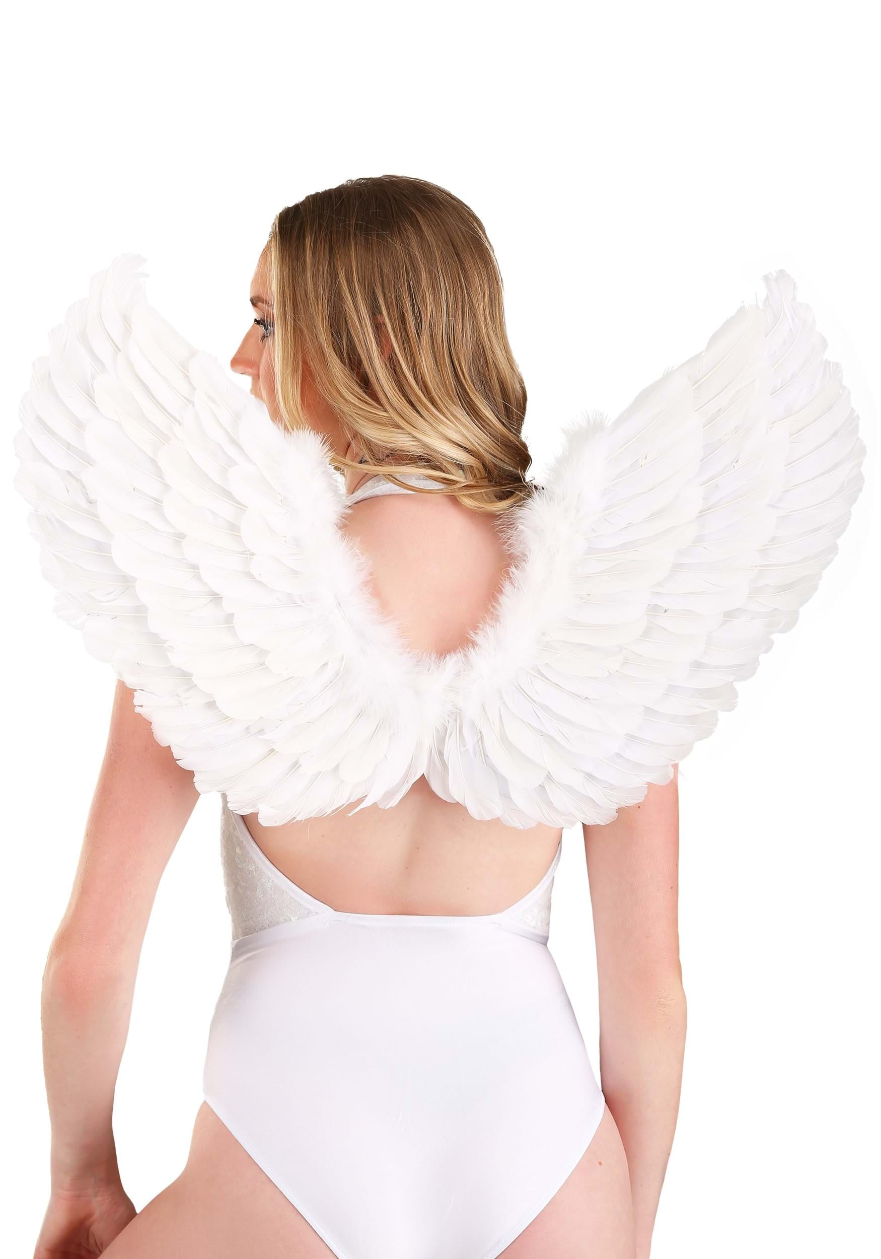 希少　WHITE ANGEL NINJA D WING 5'8 White Small Angel Wings 18 X 18 - Walmart.com