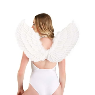 White Small Angel Wings 18 X 18 - Walmart.com