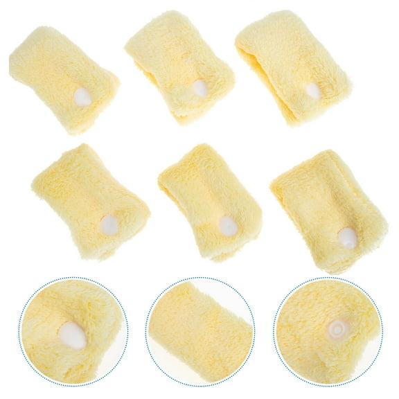 Soimiss 6Pcs Sleeping Curlers Hair Curler Round Plastic for Women Daily Use