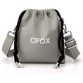 thumbnail image 1 of Crossbody Bag for Women Drawstring Bucket Bag Waterproof Small Purses with Detachable Strap, 1 of 7