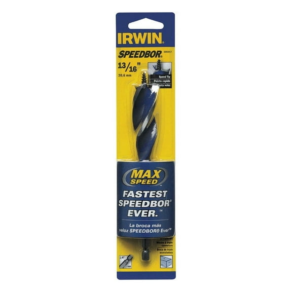 Irwin Industrial Tool 1.19in. X 6in. Speedbor Max Speed Drill Bit  3041017