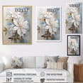 thumbnail image 4 of Designart "Effortless Natural Charm" Rhododendron Floater Framed Canvas Prints, 4 of 5